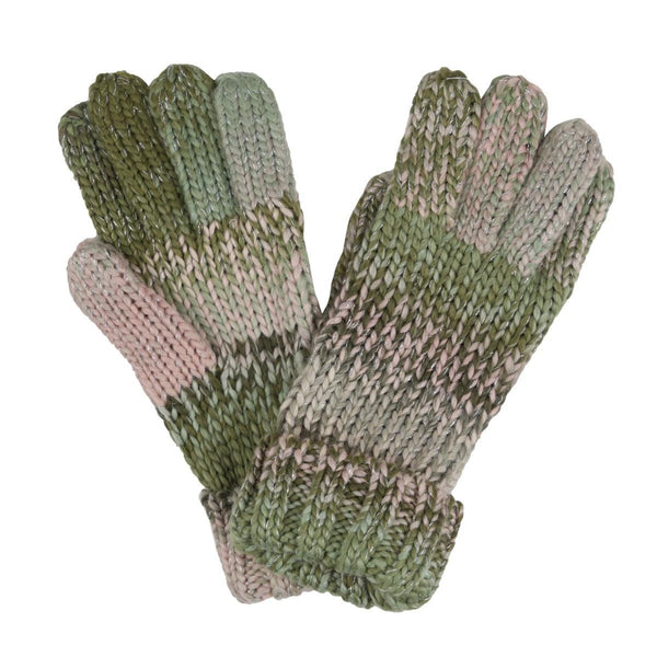 Regatta Women's Frosty Knitted Gloves VI - Basil
