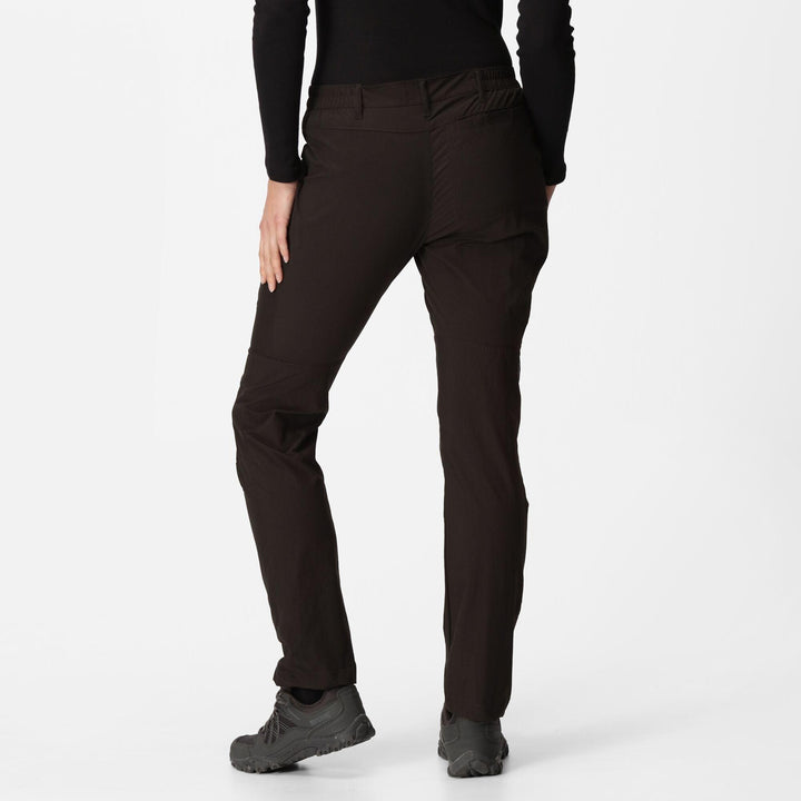 Regatta Women's Highton Stretch Walking Trousers - Black - Towsure