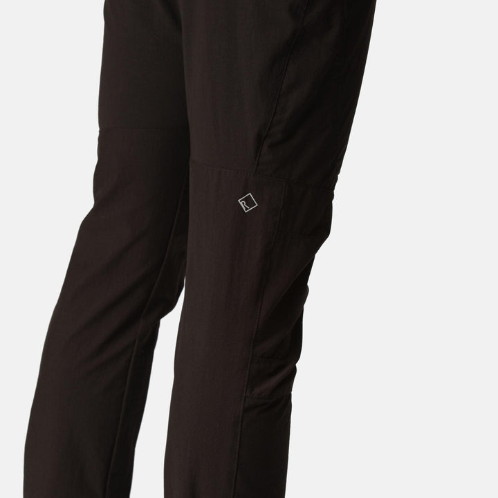 Regatta Women's Highton Stretch Walking Trousers - Black - Towsure