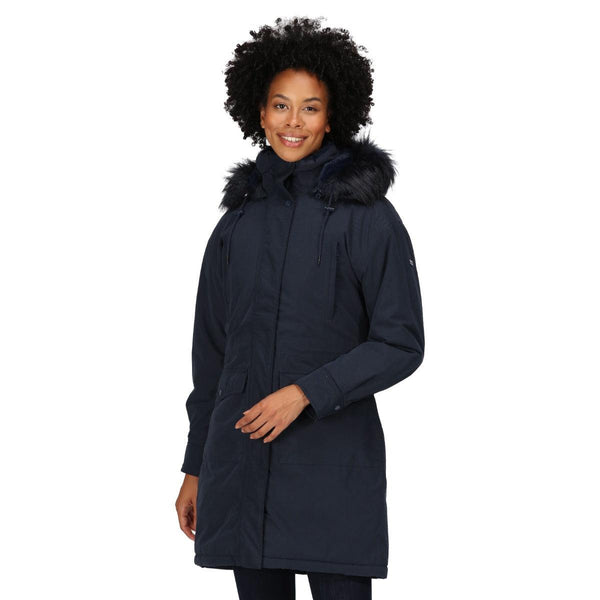 Regatta Women's Shiloh Parka Jacket - Navy - Towsure