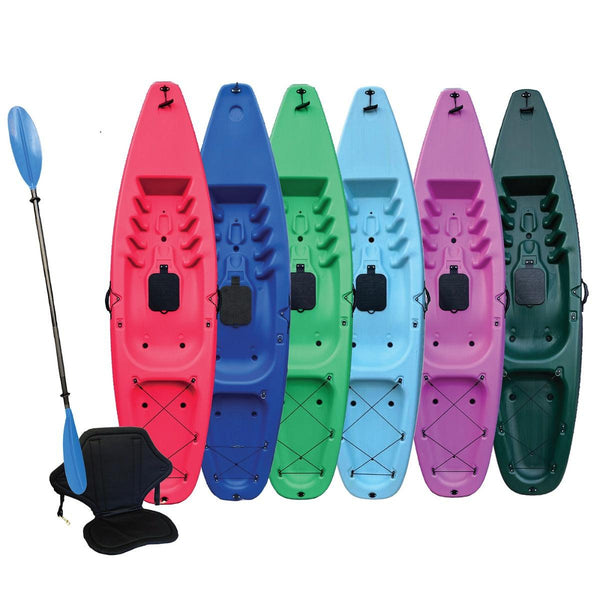 Riber Photon Sit On Top Kayak with Paddle & Backrest