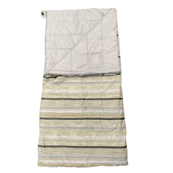 Royal Grey Stripe 60oz Single Sleeping Bag