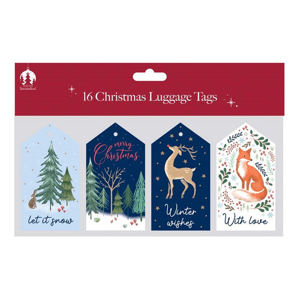 Gift Tags Woodland Design - 16 Piece