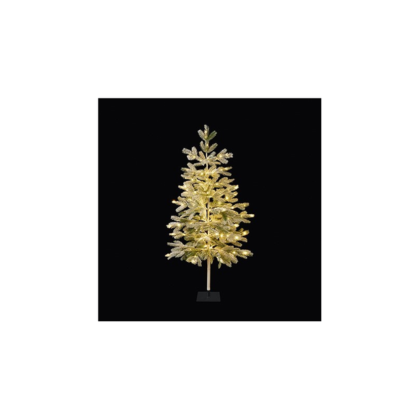 Premier 1.2m Pre Lit Pine Needle Christmas Tree With Warm White LED Lights