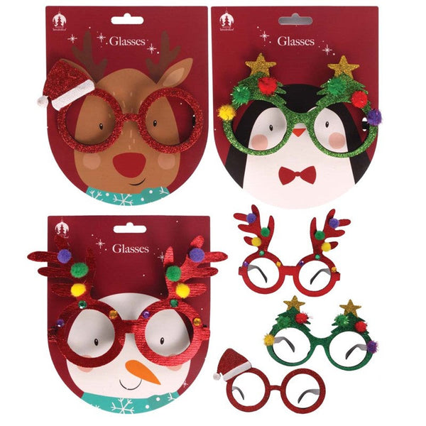 Christmas Novelty Glasses