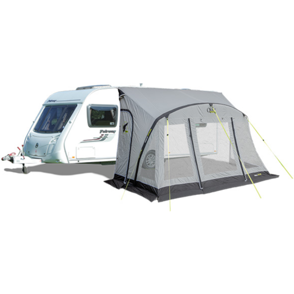 Quest Falcon Air 390 Caravan Porch Awning - Grey