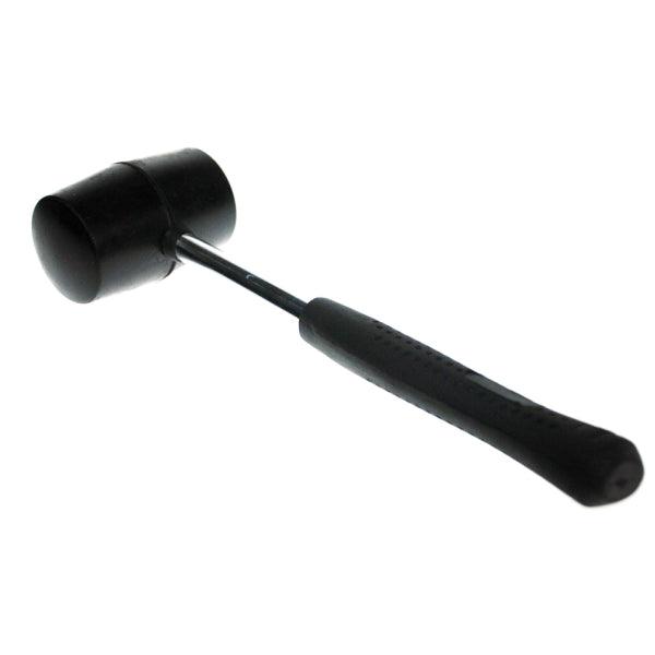 Rubber Steel Shaft Camping Tent Mallet - 8oz