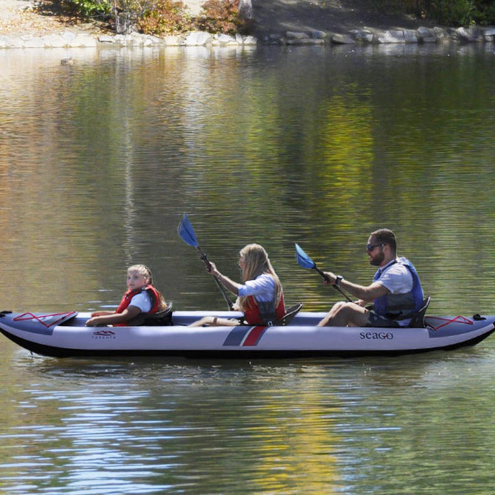 Seago Toronto Inflatable Kayak (3-Person) - Towsure