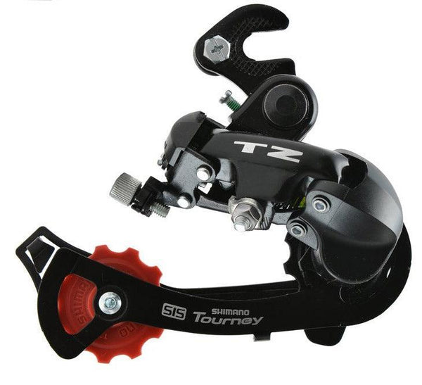 Shimano TZ-50 6-7 Speed Rear Mech with Hanger - Long Cage