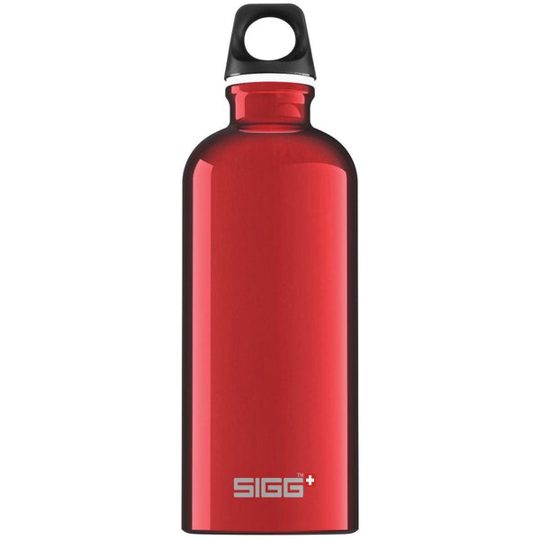 Sigg Traveller Red Aluminium Drinks Bottle - 0.6 Litre