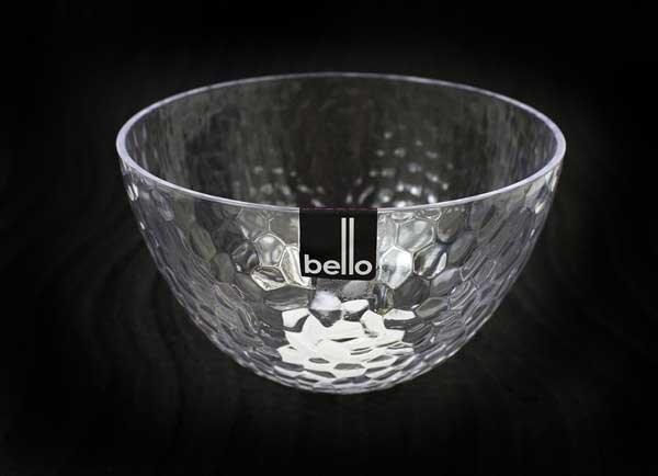 Small Clear Dimple Effect Bello Bowl
