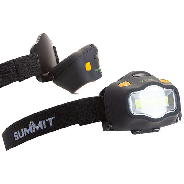 Summit 3 Watt COB LED Head Torch, Black