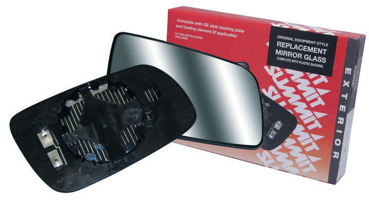 Summit Replacement Mirror Glass with Backing Plate LHS (SRG-790B) - Towsure
