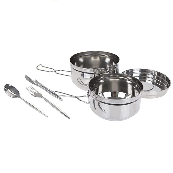 Summit Tiffin 6-Piece Camping Pan Cook Set