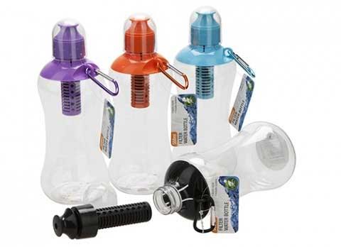 Summit Water Bottle With Filter & Carabiner - 550ML (696013)