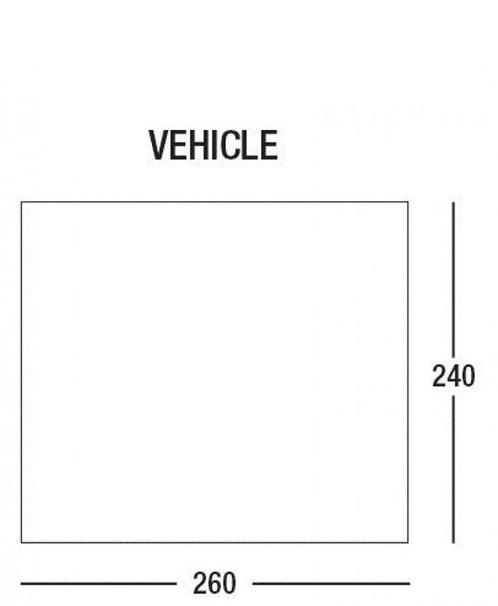 SunnCamp Swift Van Canopy 260 - Towsure
