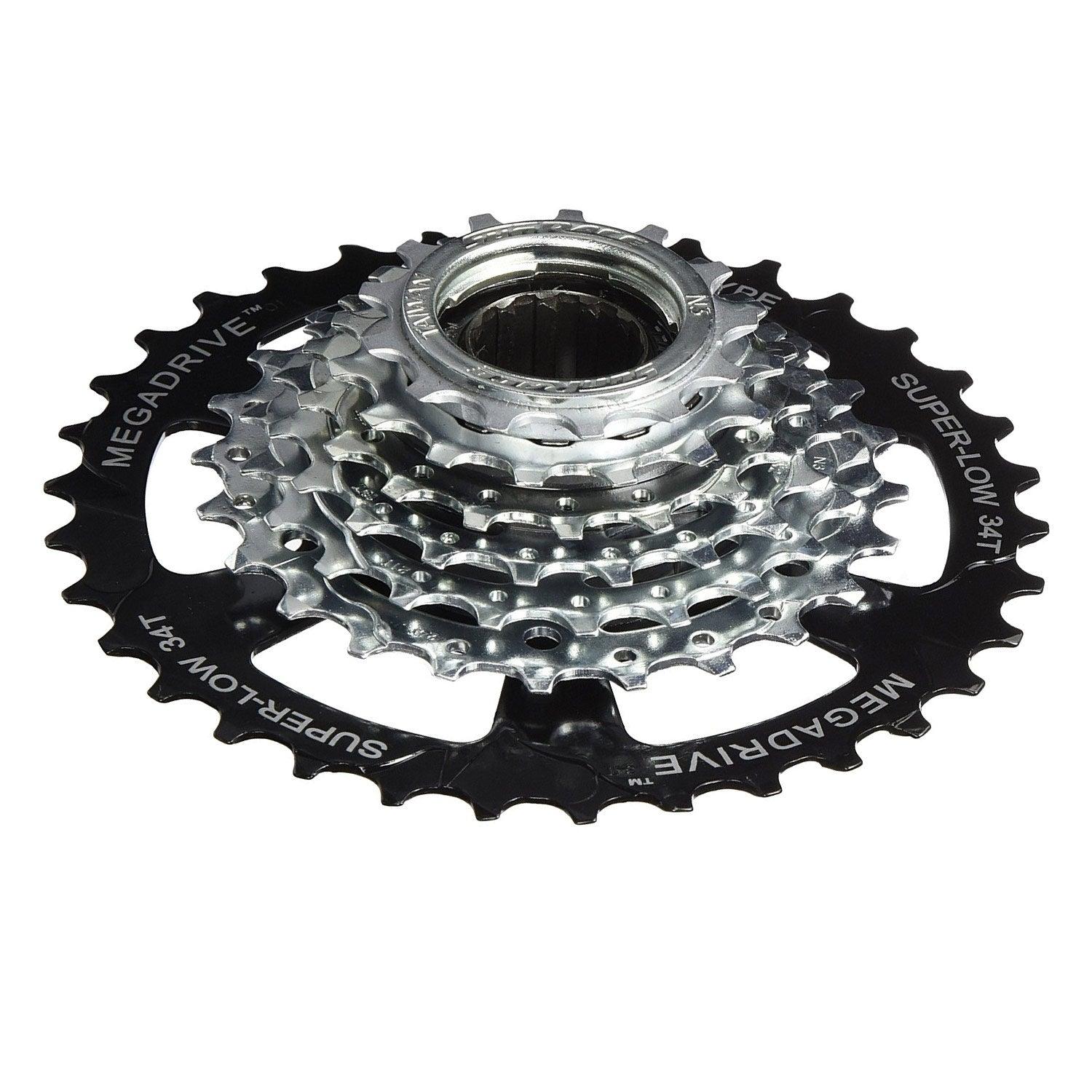 SunRace Megadrive 7-Speed Freewheel 13-34T – Premier Camping