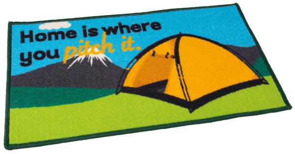 Tent Mat - Home Is Where You Pitch It
