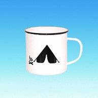 Tent Retro Metal Mug