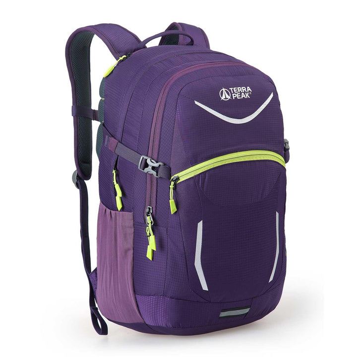 Terra Peak Venture 32L Rucksack - Purple/Lime - Towsure