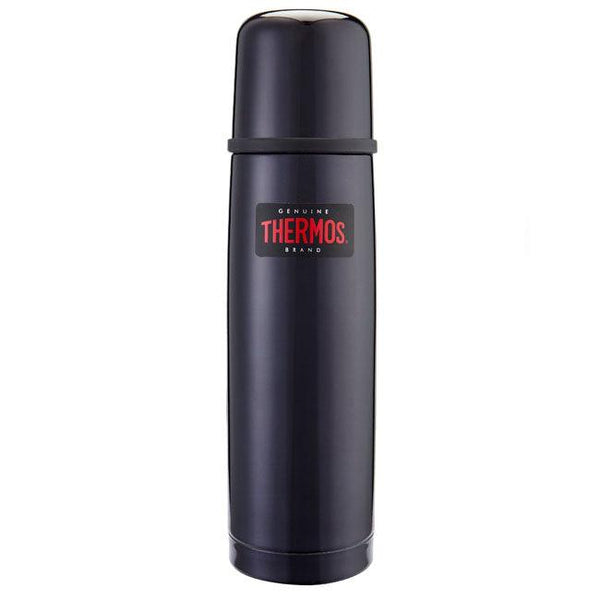 Thermos Light and Compact 1 litre Stainless Steel Flask - Midnight Blue