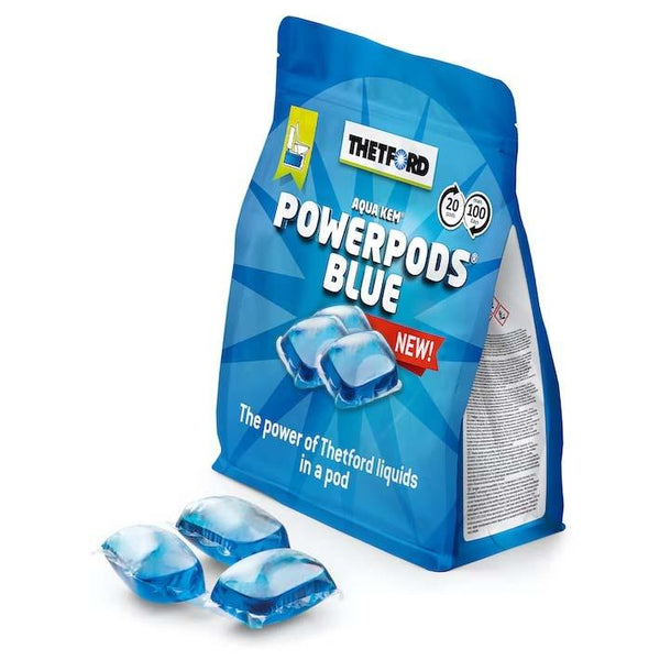 Thetford Aqua Kem Power Pods Blue (Pack of 20)