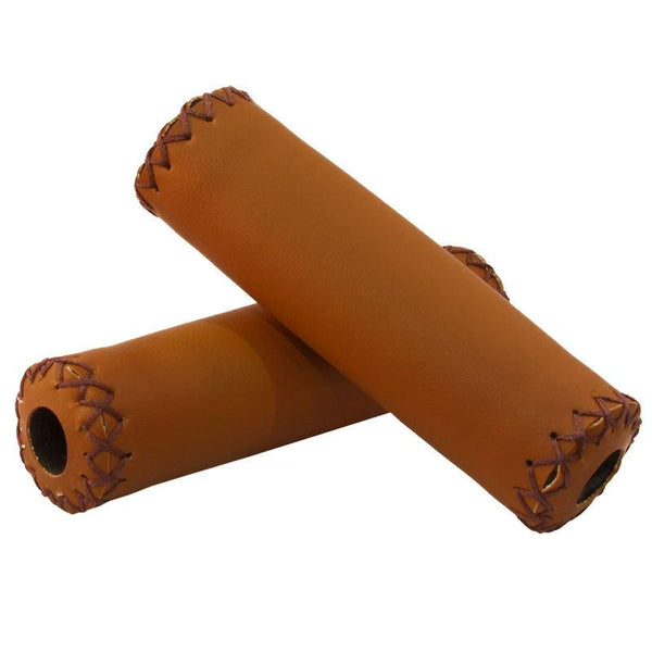 Tiger Leather-Look Handlebar Grips