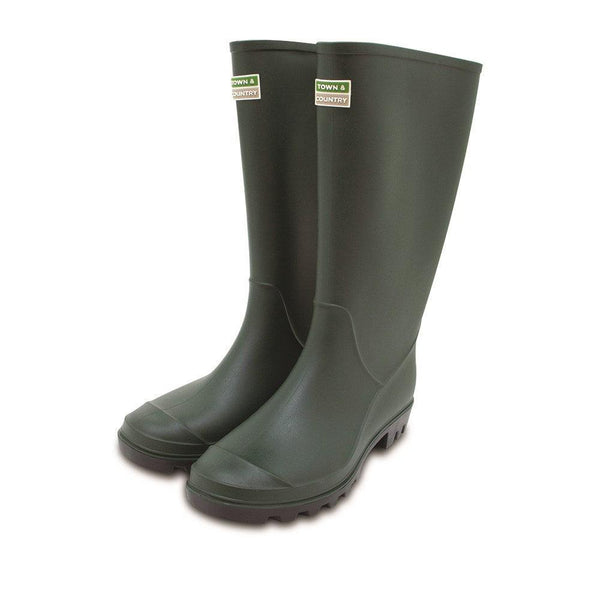 Town & Country ECO-Essential Wellington Boots - Green