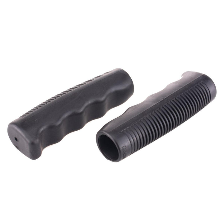 Black Retro-Style Handlebar Grips