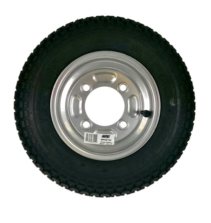 Trailer Wheel 350 X 8 - Suits Towsure 245 Trailer - Towsure
