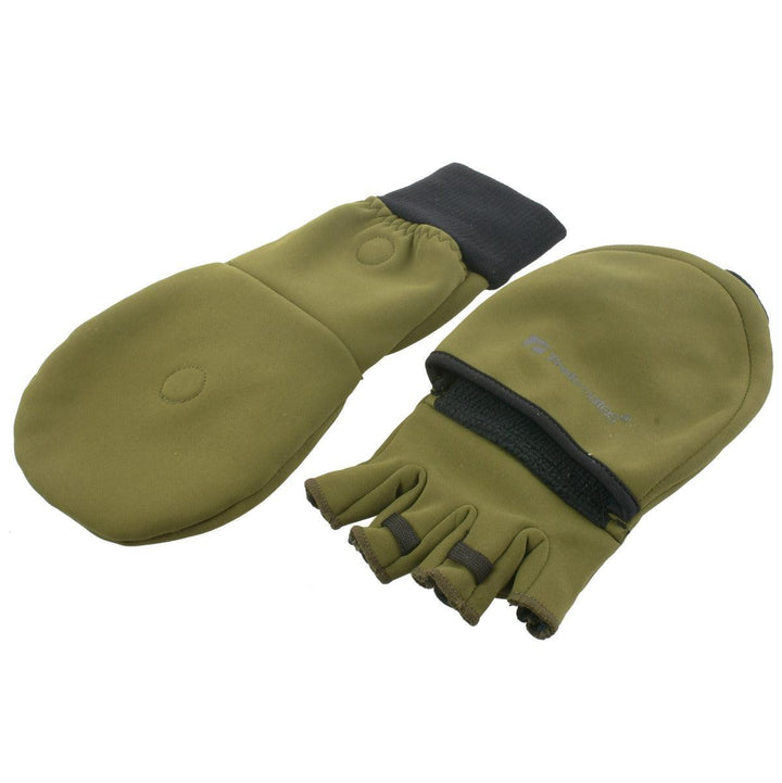 TrekMates Rigg Convertible Mitts Olive Green Unisex