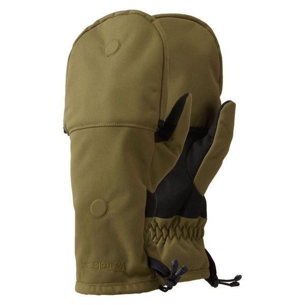 Trekmates Syde Windstopper Gore-Tex Convertible Mitts - Olive