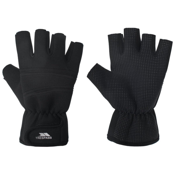 Trespass Carradale Fingerless Gloves - Black