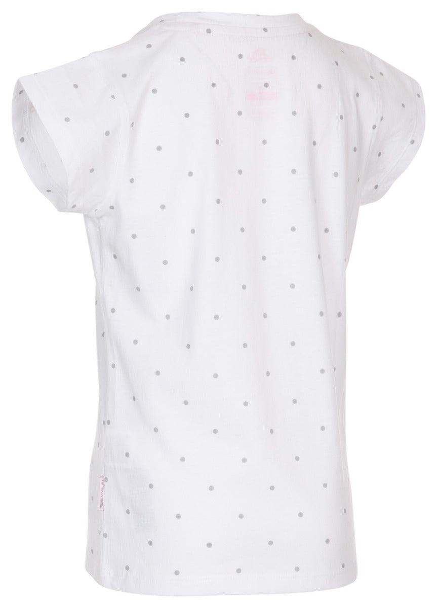 Trespass Harmony Tee - White/Grey Dots - Towsure