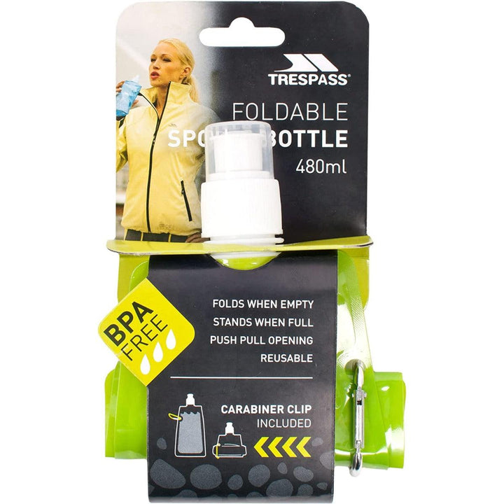 Trespass Hydromatic Roll-Up Water Bottle - 480ml - Towsure