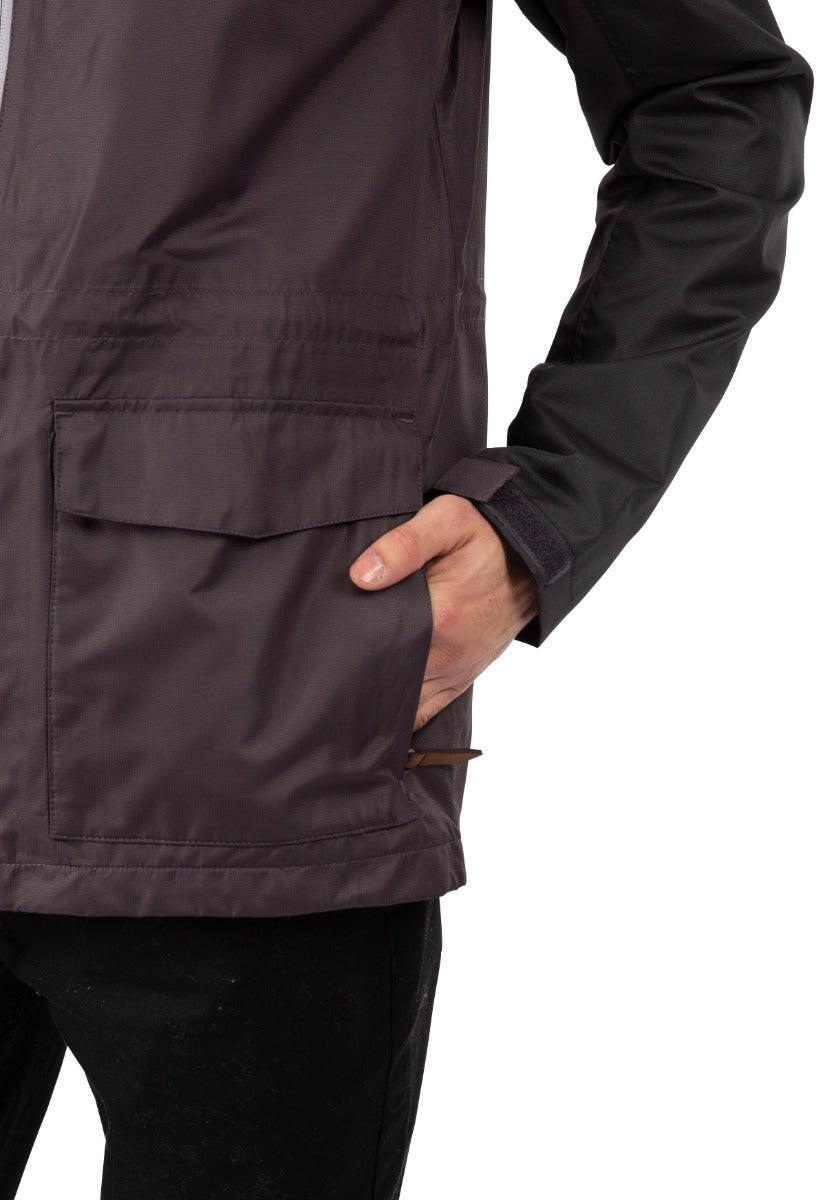 Trespass Major Waterproof Jacket - Grey - Towsure