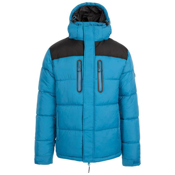 Trespass Men's Parkstone Padded Casual Jacket - Bondi Blue
