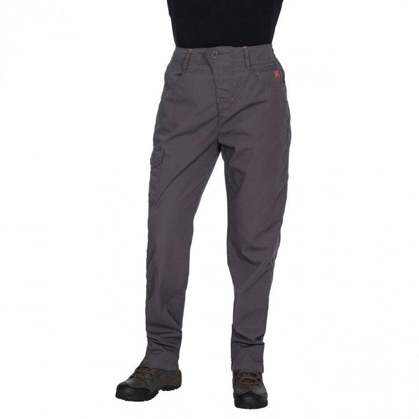 Trespass Rambler Women's Water Repellent Walking Trousers - Carbon