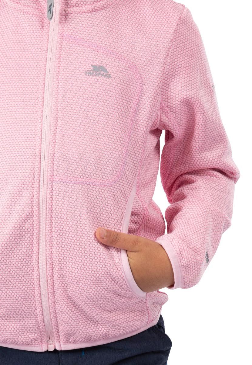 Trespass Shove Fleece Hoody - Pink - Towsure