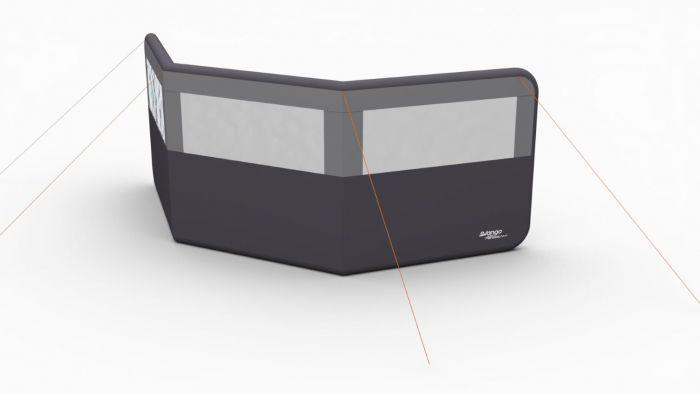 Vango Elements Proshield Airbeam 3 Panel Windbreak – Premier Camping