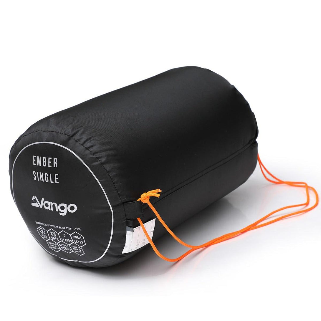 Vango Ember Single Sleeping Bag - Black - Towsure