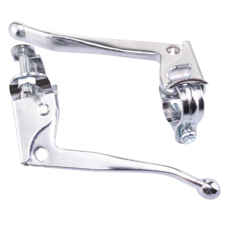 Vintage Style Roadster Brake Levers - Chromed Steel - Towsure