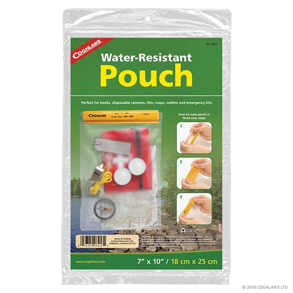 Water Resistant Pouch 7" x 10"