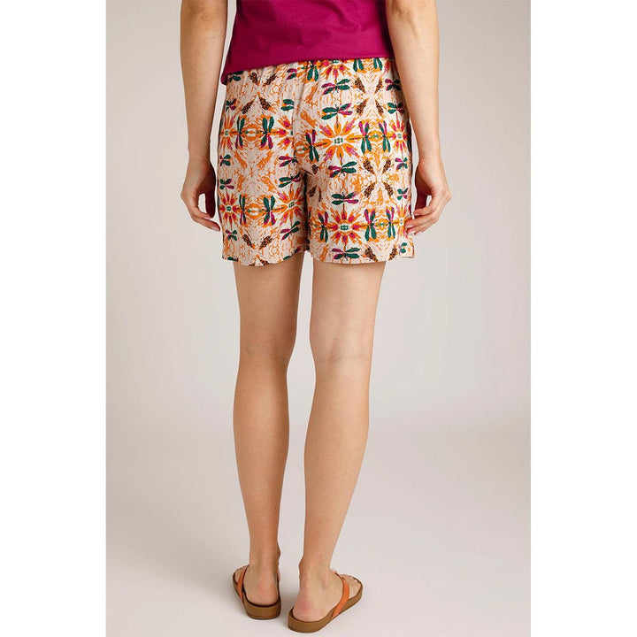 Weird Fish Women's Naha Organic Cheesecloth Shorts - Pale Pink - Towsure