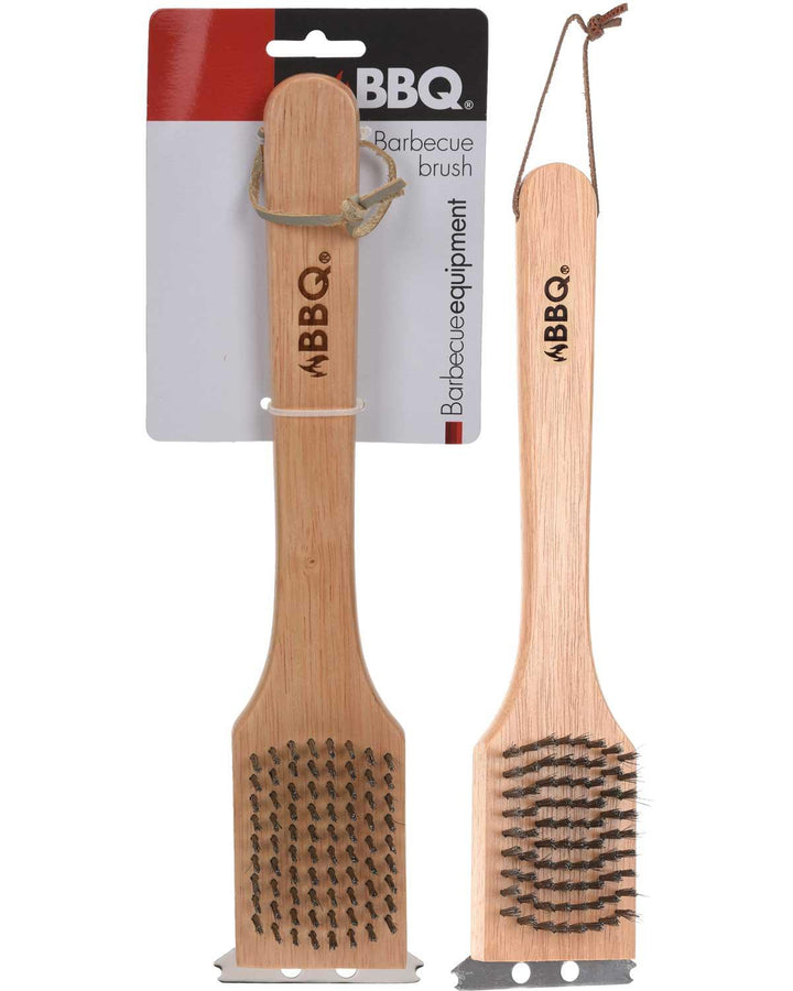 Wooden Barbecue Brush / Scraper - Towsure