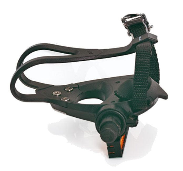 XLC Resin Road Pedals with Toe Clips / Straps