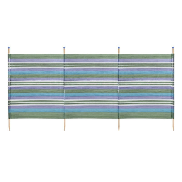 Yello 4 Pole Windbreak - Blue Stripe