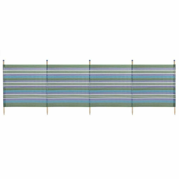 Yello 5 Pole Windbreak - Blue Stripe